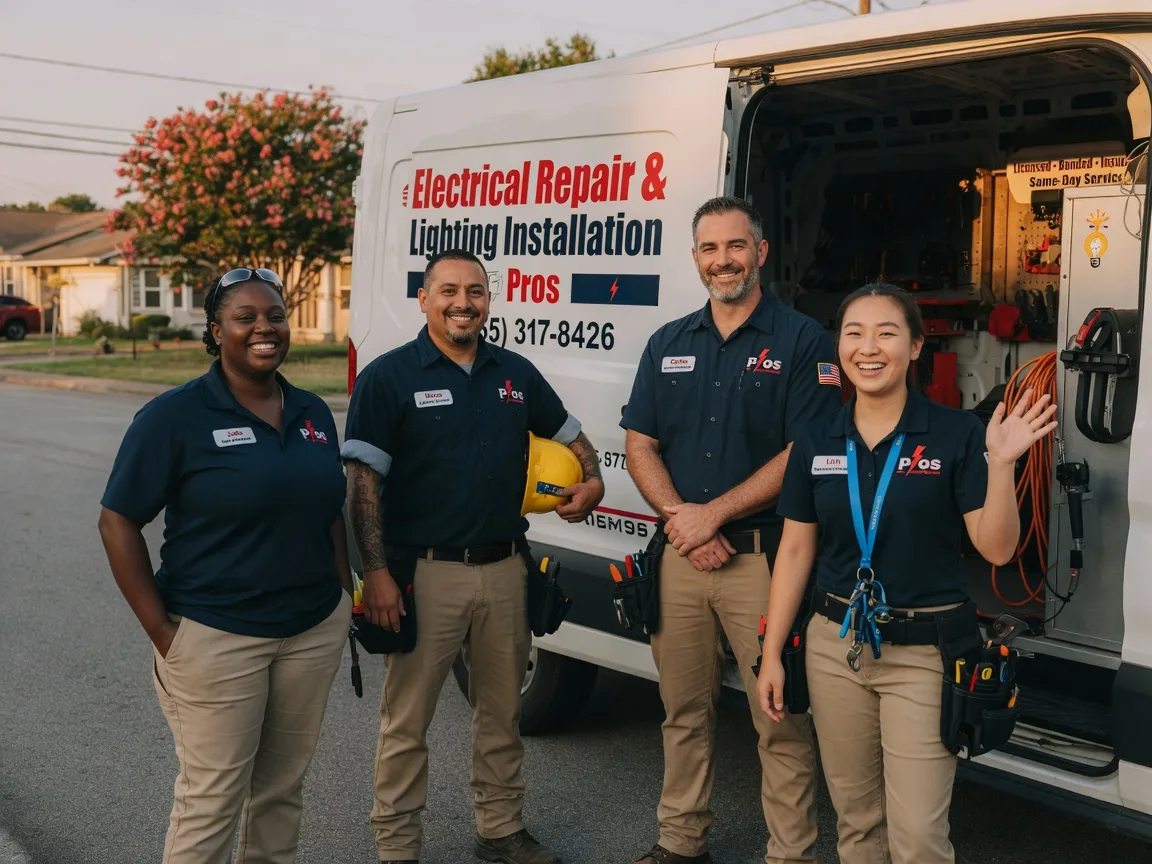 Licensed Electrician company in Garrison, TX